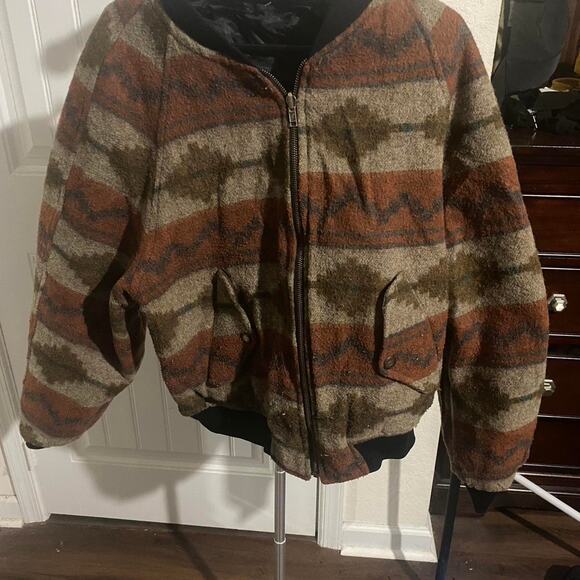 Vintage reversible indians zip up - Picture 4 of 4